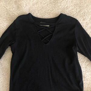 hollister black top
